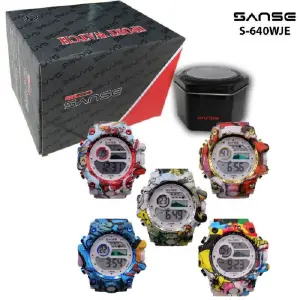 S-640WJE SANSE DIGITAL 7 LUCES ESTUCHE