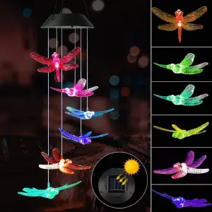 COLGANTES LED SOLAR MULTICOLOR