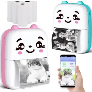 Mini Impre Térmica  6 Rollos de Papel