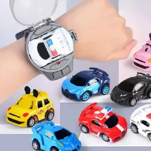 Reloj con Carro de Juguete para Niños
