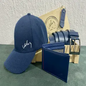 Kit Velez Gorra Correa billetera llavero