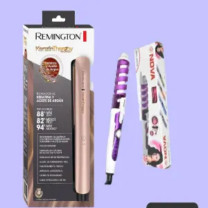COMBO DE PLANCHA DE KERATINA + RISADOR