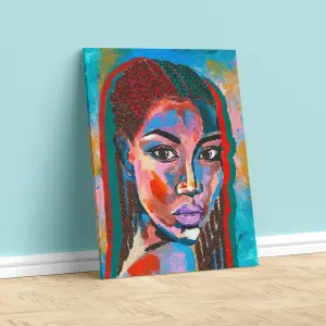 ROSTRO LIENZO 14