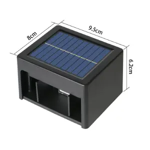 Lámpara LED Solar de Pared con Batería