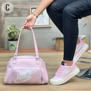 Combo Zapato Nike Court + Bolso