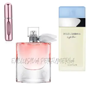 Vida bella+light blue+perfumero