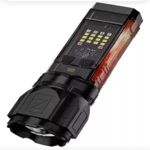 Linterna Tactica Solar Laser Led Luz