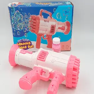 pistola burbujero funciona con pilas