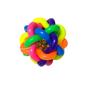 Juguete Atomo Pelota De Colores cascabel
