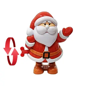 Papa Noel Santa Claus Juguete De Cuerda