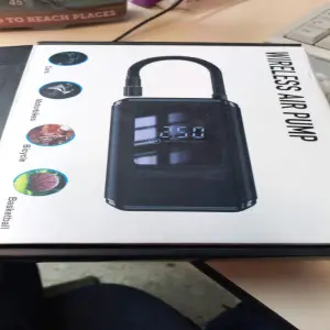 COMPRESOR AIRE mini inflador recargable