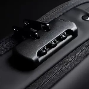 Bolso bandolera antirrobo negro cafe