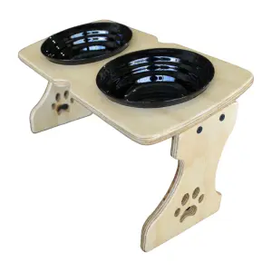 Comedero Elevado Perros/Gato 2 ceramica