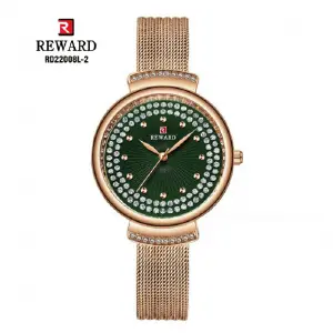 RD22008L-2 RELOJ REWARD MALLA METÁLICO
