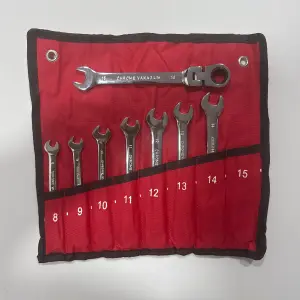 Juego de llaves Ratchet 8 pcs