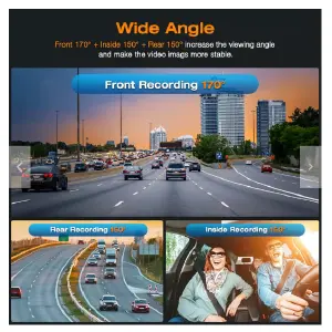 CAMARA CARRO 3 EN 1 FULL HD CON SENSOR G