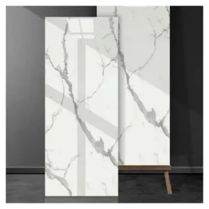 Azulejo adhesivo 90 x 60 blanco marmoliz