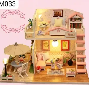 KIT CASA DE MUÑECA EN MINIATURA M033
