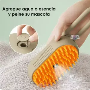 Cepillo De Vapor Para Mascota Quita Pelo