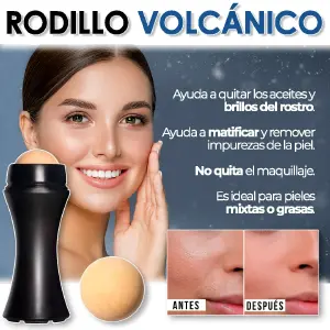 RODILLO VOLCÁNICO X 2 UNIDADES