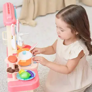 COCINITA INFANTIL NIÑAS 75 CM AGUA LUZ