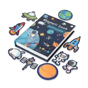 Libro Magentico Espacio Astronauta Cosmo