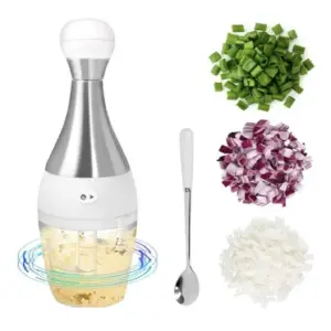 Picador Triturador Manual Alimentos Ajo