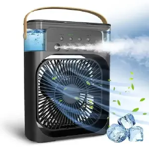 MINI VENTILADOR PORTATIL, HUMIDIFICADOR