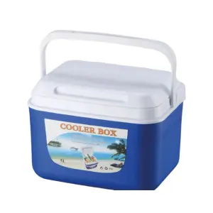 Nevera cava 5 litros plástica azul