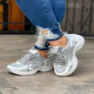 Tenis de mujer Moscu Gris