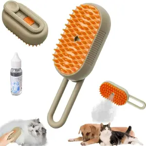 Cepillo Vapor Expandible Mascotas