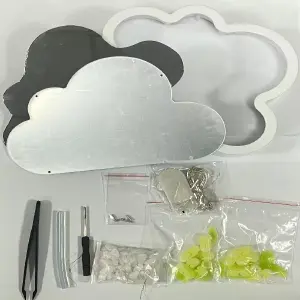 LAMPARA DE NUBE DE LUZ LED