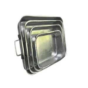 JUEGO DE BANDEJA MULTIUSOS X4 EN ALUMIN