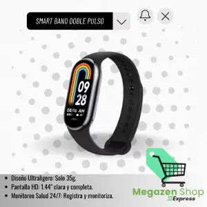 SMART BAND DOBLE PULSO