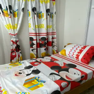 KIT COMPLETO INFANTIL SABANAS CORTINAS