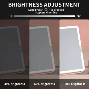 Espejo Iluminado De Maquillaje Portatil