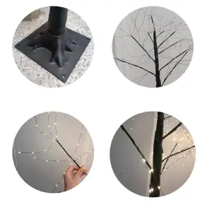 Chamizo Navideño Ramas Árbol De Navidad