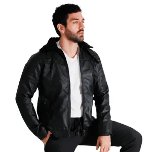 CHAQUETA PILOTO DEIVID CUEROTEX PREMIUM