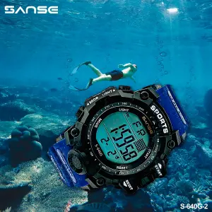 RELOJ SANSE DEPORT AZUL CARTON S-640G-2
