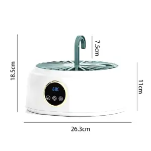SECADOR ROPA PLEGABLE ELÉCTRICO