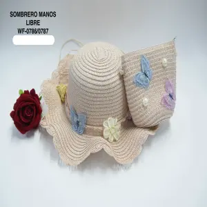 SOMBRERO MANOS LIBRE WF-0786.87 ROSA