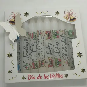 Kits velas para la noche de velitas x3