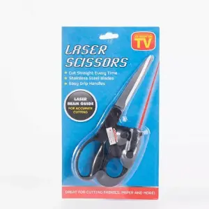 TIJERAS CON GUÍA LÁSER DE COSTURA