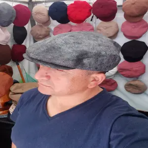 Boina Inglesa en cuero