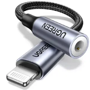 CableRedondo Lightning M/F Aluminio 10cm