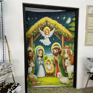 Fundas Para Puertas De Navidad
