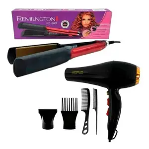Combo Plancha Alisadora + Secador Lm 500