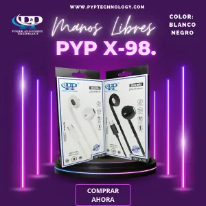 MANOS LIBRES PYP X-98