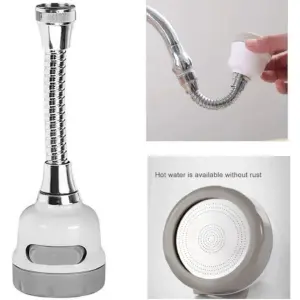 Grifo Ahorra Agua con extensor Gira 360