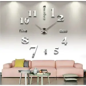 RELOJ 3D DECORATIVO PARED GRANDE 100x100